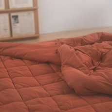 BODYLUV 雙人抱抱床墊 橘色, 雙人(200 x 150cm)