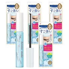 키스미 히로인 메이크 스피디 마스카라 리무버, 6ml, 4개