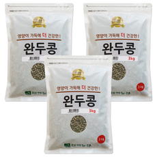 대한농산 완두콩, 3kg, 3개