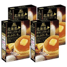 MORINAGA 森永 北海道頂級濃厚鬆餅粉, 300g, 4盒