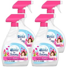febreze 風倍清 強力除臭 Plus Downy 四月清新香 織物除臭劑 正裝, 880ml, 4個