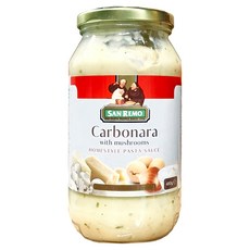 SAN REMO 頂級麵醬 奶油白醬, 480g, 1罐