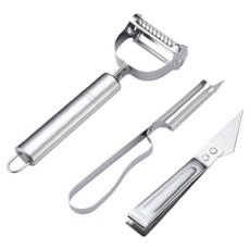 Daily Pick 多用途刨絲削皮器3件組, 1套, 單一顏色