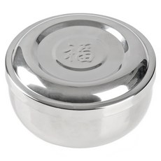 PEARL LIFE 珍珠金屬 Hanjike系列 雙層不鏽鋼茶碗 300ml, 銀色, 1個