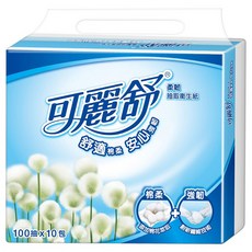 Scott 可麗舒 柔韌抽取式衛生紙, 10包, 1袋