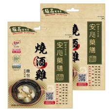 甜河谷生技 全素燒酒雞燉包, 50g, 2個