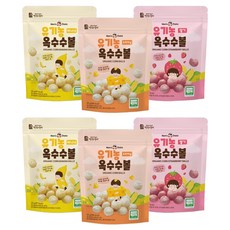 Well&Good 美味風景 玉米球 3款組, 混合口味(草莓/香蕉/起司), 2組