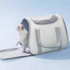 코지스 반려동물 이동 숄더백, 아이보리, 1개