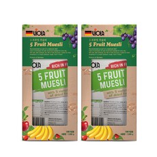 NutriD-DAY 水果穀片, 1kg, 2盒