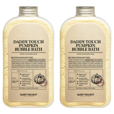 DADDY TOUCH 南瓜泡泡入浴劑 含積雪草萃取物, 400g, 2瓶