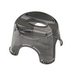 Hanbomnuri 半透明矮款浴室椅, 灰色