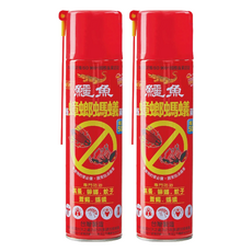 鱷魚 跳蚤蟑螂螞蟻藥 IF60, 600g, 2瓶