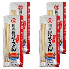 石丸 讚岐烏龍麵 瀨戸之譽 270g 3人前, 4包