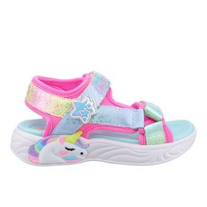 SKECHERSKids Skechers女童款運動鞋獨角獸夢幻涼鞋 SK0GS22M021