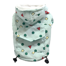 衝鋒衣外套 菱格風 16號, 綠色, 1件