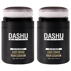 다슈 데일리 이지 커버 헤어쿠션 26g, 내추럴블랙, 2개