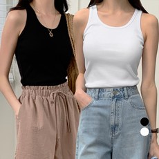 afinar 羅紋背心2件組