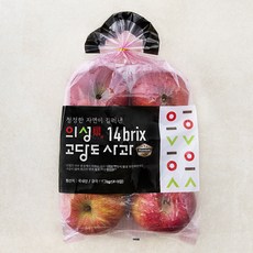 의성진 14Brix 고당도 사과, 1.3kg(중대과, 4~5입), 1개