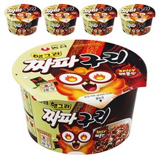 Chapaguri 大碗裝浣熊炸醬烏龍麵 108g, 5入