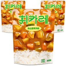 Hwicurry 滿滿蔬菜 原味, 210g, 3個