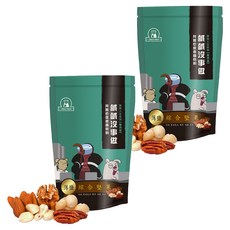 CRAZY BEAR 綜合薄鹽堅果, 80g, 2包
