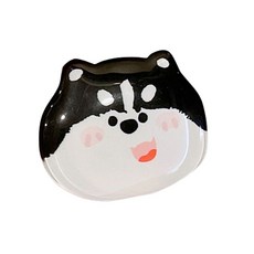 오프유 강아지 스마트폰 휴대폰 거치대, 까망이, 1개