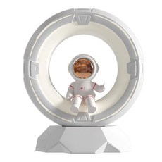 ibits 萌趣太空人小夜燈 D08 白色 輕拍調光 節能LED