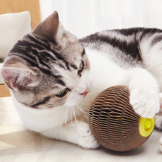 JHcompany 貓咪蜂窩球玩具, 足球, 1個