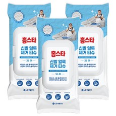 홈스타 신발얼룩 제거티슈 36p, 3개