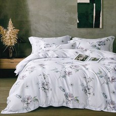 TENCEL 60支100%純天絲床包枕套三件組 床包1件 + 枕套2件 182 x 188cm 沐夏 加大