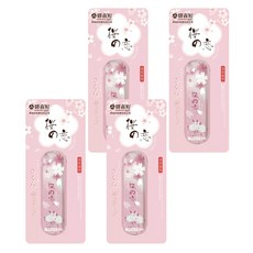 驛森町 修正帶 透明膠帶, 粉櫻花兔, 4個