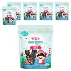 Pure Eat 幼兒海苔夾心脆片, 穀物風味, 20g, 6包