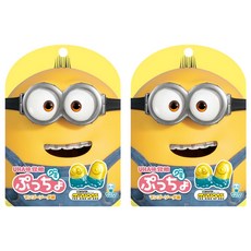 UHA 味覺糖 小小兵噗啾造型軟糖 24g, 2袋