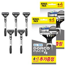 PACE ALL NEW 페이스 포 휴대용 면도기, 5개입, 2개