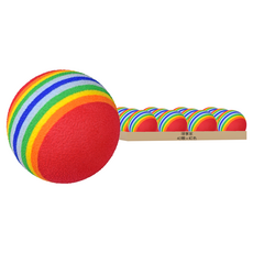 高爾夫EVA室內安全練習海綿軟球, 紅色彩球, 40顆