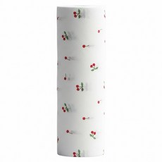 SHIMOYAMA 櫻桃印花風1次性抹布/懶人抹布, 30張, 1捲