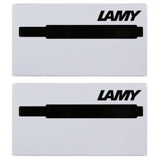 德國 LAMY T10鋼筆專用一次性墨盒 5入, 黑色, 2盒