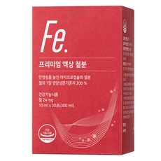 Nutrimore 液態鐵劑隨身包 30條入, 300ml, 1盒