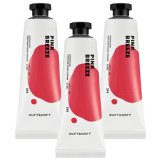 더프트앤도프트 시그니처 퍼퓸 핸드크림 핑크브리즈, 50ml, 3개
