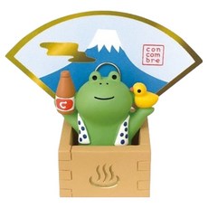 concombre 健康運送up小青蛙擺飾, 綠色