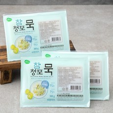 맑은물에 참청포묵, 300g, 1개입, 3개