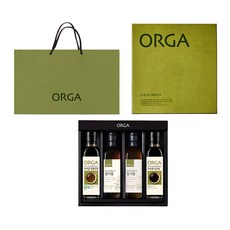 ORGA 麻油醬油2號禮盒組 + 購物袋, 1套