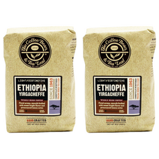 咖啡豆埃塞俄比亞耶加雪佛咖啡豆, 226g, 未研磨, 2個