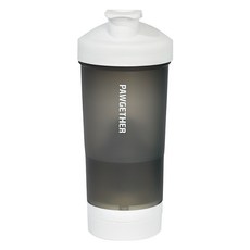 PAWGETHER 寵小到大 寵物多功能隨行杯, 450mL(水) 150mL(糧), 附垃圾袋, 靈動灰, 1個