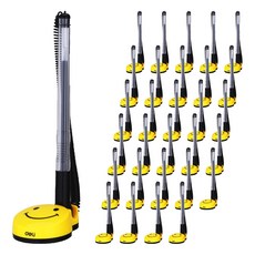 帶圓珠筆的 Deli 微笑辦公桌 0.5 毫米 E6793, 黑色, 36個