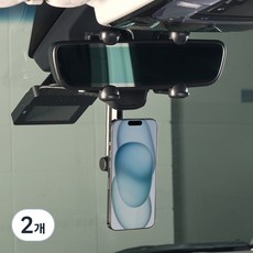 불스원 맥세이프 룸미러 자석 거치대, 2개, 검정