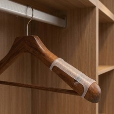 MAME 衣架防滑墊 掛式 大, 白色, 100個