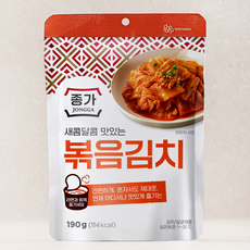 종가 볶음김치, 190g, 1개