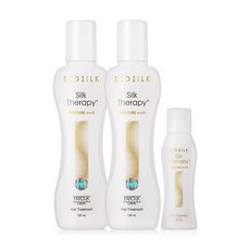실크테라피 모이스쳐 트리플에스 헤어에센스 130ml x 2p + 15ml, 1세트
