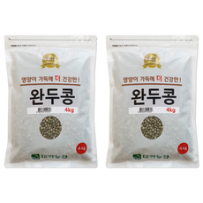 대한농산 완두콩, 4kg, 2개
